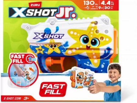 ZURU - XSHOT FAST FILL WATER GUN - STARFISH on Sale