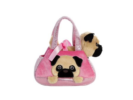 PUG IN A PINK BAG Online