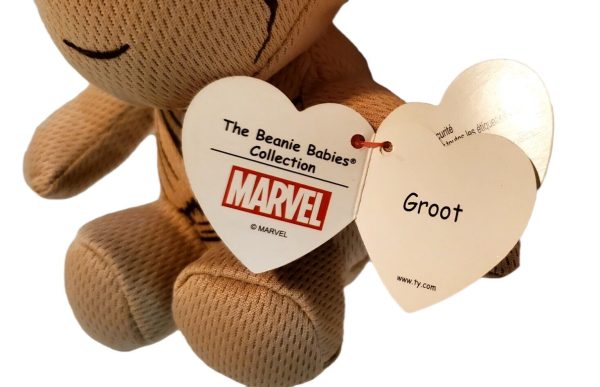 TY BEANIE BABIES - MARVEL - GROOT REGULAR Supply