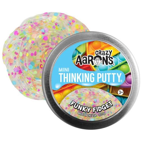 CRAZY AARON S THINKING PUTTY MINI 2 INCH - FUNKY FIDGET Cheap