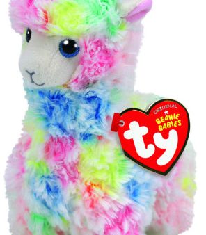 BEANIE BABIES REG LOLA MULTICOLOUR LLAMA For Cheap