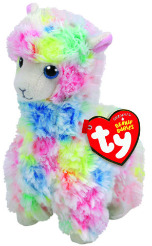 BEANIE BABIES REG LOLA MULTICOLOUR LLAMA For Cheap