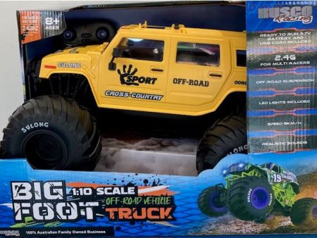 RUSCO BIG FOOT 1:10 SCALE OFF ROAD VEHICLE on Sale