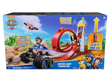 PAW PATROL RESCUE WHEELS SUPER LOOP TOWER HQ Online Hot Sale