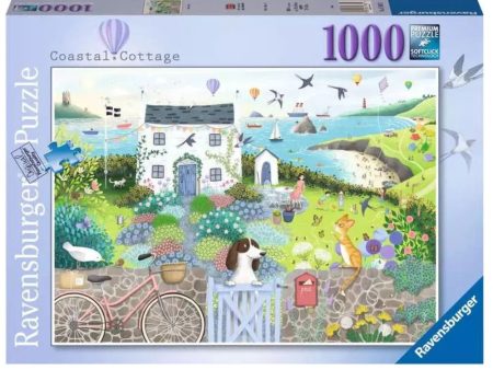 RAVENSBURGER 176311 - COASTAL COTTTAGE 1000 PIECE PUZZLE Discount