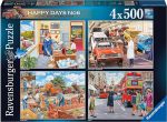 RAVENSBURGER 174904 - HAPPY DAYS NO 4 X 500 PIECE PUZZLE Online