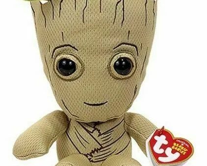 TY BEANIE BABIES - MARVEL - GROOT REGULAR Supply