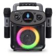 SINGING MACHINE MINI SPARKLE - BLUETOOTH KARAOKE - BLACK Supply