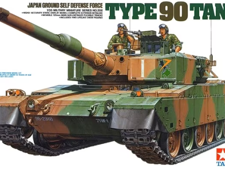 TAMIYA  JAPAN GROUND SELF DEFENSE FORCE TYPE 90 TANK on Sale