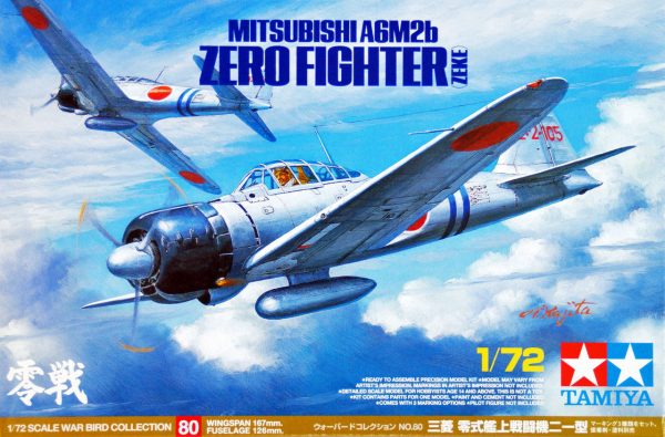 TAMIYA 1 72 MITSUBISHI A6M2B ZERO FIGHTER (ZEKE) Hot on Sale