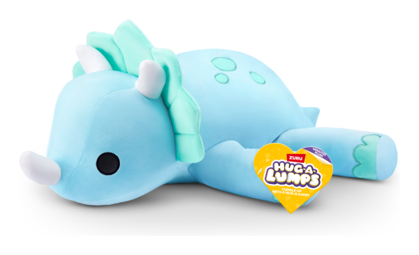 ZURU HUG-A-LUMPS WEIGHTED PLUSH DELILAH THE DINOSAUR Online Hot Sale