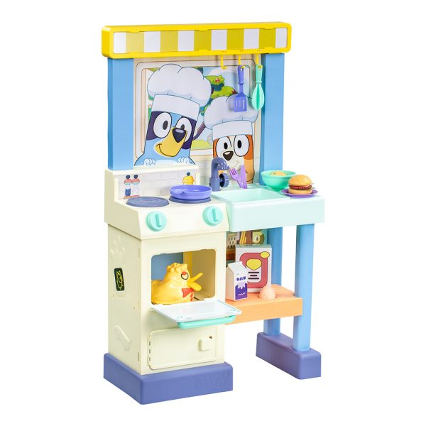 BLUEY - COOK WITH CHEF BLUEY KITCHEN PLAYSET For Sale