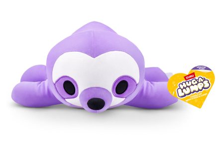 ZURU HUG-A-LUMPS WEIGHTED PLUSH SYDNEY THE SLOTH on Sale