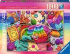 RAVENSBURGER 176205 - VINTAGE KNITTING AND CROCHET 1000 PIECE PUZZLE Online Hot Sale