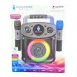 SINGING MACHINE MINI SPARKLE - BLUETOOTH KARAOKE - BLACK Supply