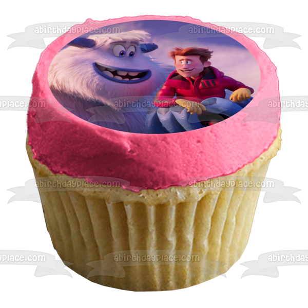 Smallfoot Yetti Snowman Movie Migo Percy Edible Cake Topper Image ABPID52975 For Discount