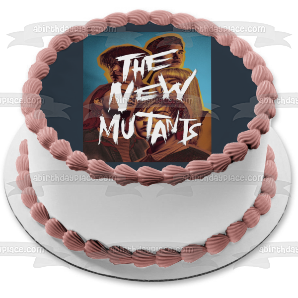 Marvel the New Mutants Movie Poster Wolfsbane Magik Edible Cake Topper Image ABPID52983 Online Sale