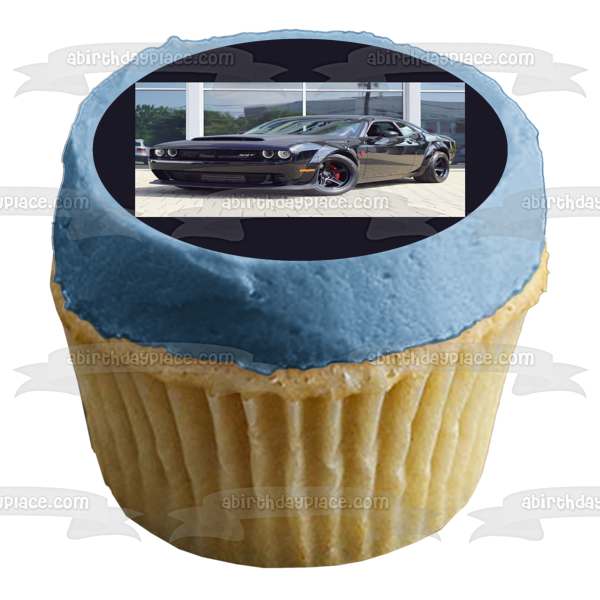 Dodge Demon Quarter Edible Cake Topper Image ABPID52820 Online Sale