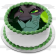 Scar The Lion King Green Smoke Disney Villain Edible Cake Topper Image ABPID52877 on Sale