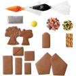 Build It Yourself Chocolate Cookie Halloween House Decorating Kit Sale