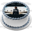 Tenet Christopher Nolan Movie Poster Edible Cake Topper Image ABPID52968 Discount