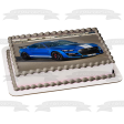 Shelby GT500 Mustangsuper Snake Race Car Edible Cake Topper Image ABPID52814 Online Hot Sale