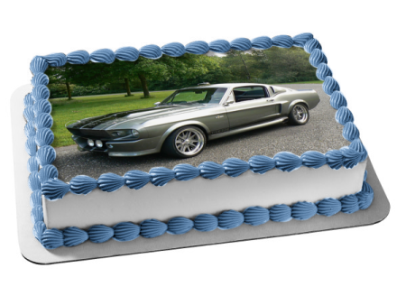 1967 Mustanggt500 Fastback Edible Cake Topper Image ABPID52823 For Cheap