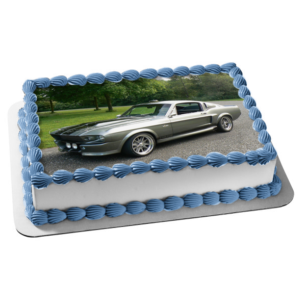 1967 Mustanggt500 Fastback Edible Cake Topper Image ABPID52823 For Cheap