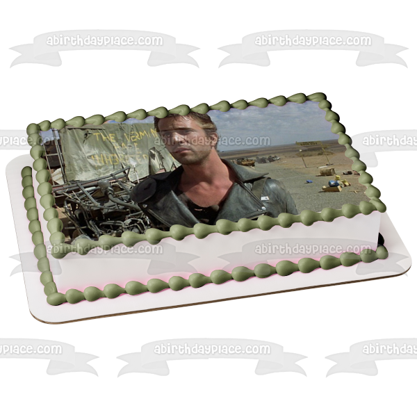 Mad Max Mel Gibson Classic Movie Edible Cake Topper Image ABPID52839 on Sale