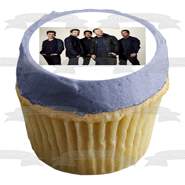 New Kids on the Block Music Band Donny Jordan Jonathan Joey Danny Edible Cake Topper Image ABPID53025 Hot on Sale