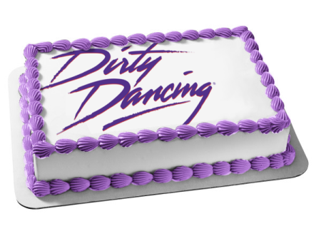 Dirty Dancing Edible Cake Topper Image ABPID53009 Hot on Sale