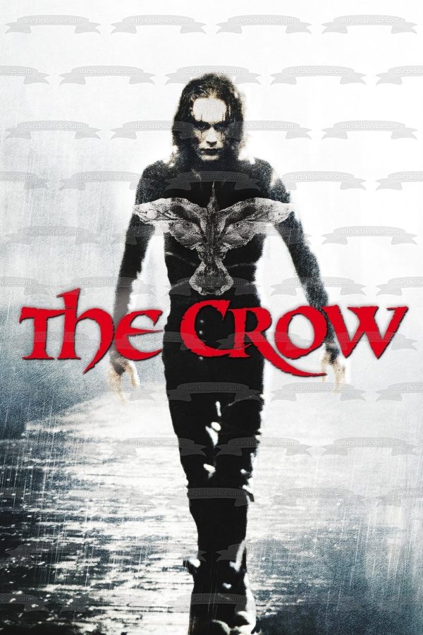 The Crow Eric Draven Brandon Lee Classic Movie Poster Edible Cake Topper Image ABPID52868 For Discount