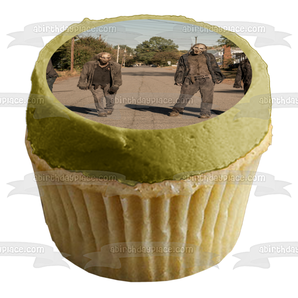 The Walking Dead World Beyond Zombies TV Show Edible Cake Topper Image ABPID52815 Discount