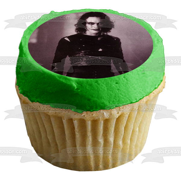 The Crow Eric Draven Brandon Lee Classic Film Edible Cake Topper Image ABPID52867 Sale