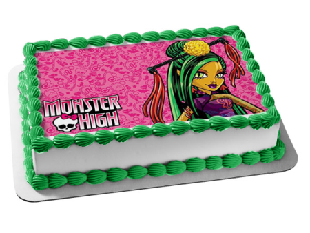 Monster High Jinafire Long Edible Cake Topper Image ABPID52849 Online now