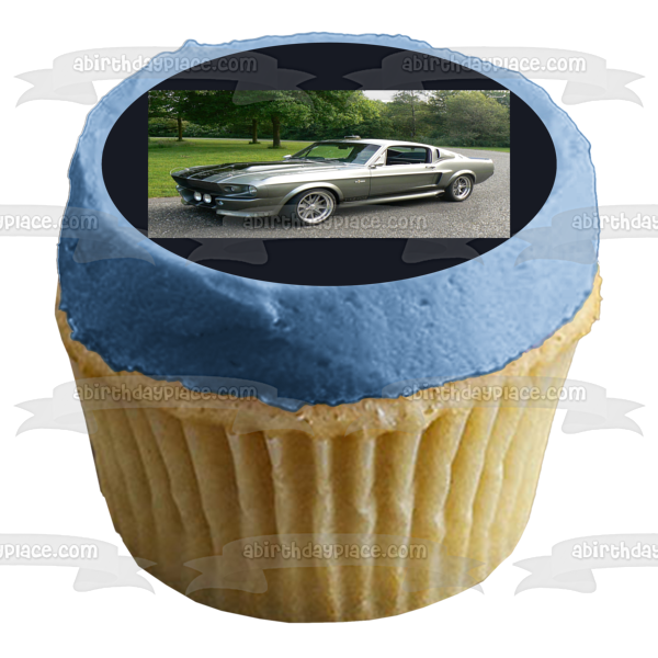 1967 Mustanggt500 Fastback Edible Cake Topper Image ABPID52823 For Cheap