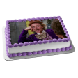 Willy Wonka and the Chocolate Factory Gene Wilder Roald Dahl Film Edible Cake Topper Image ABPID52883 For Sale