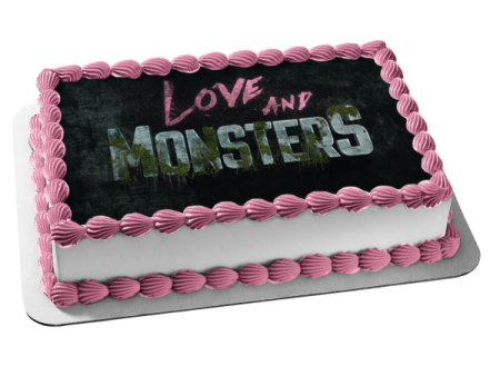 Love and Monsters Movie Poster Edible Cake Topper Image ABPID52973 Discount