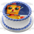 Toy Robot Sci Fi Futuristic Edible Cake Topper Image ABPID52901 Hot on Sale