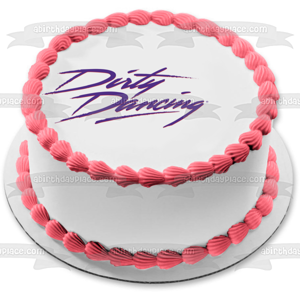 Dirty Dancing Edible Cake Topper Image ABPID53009 Hot on Sale