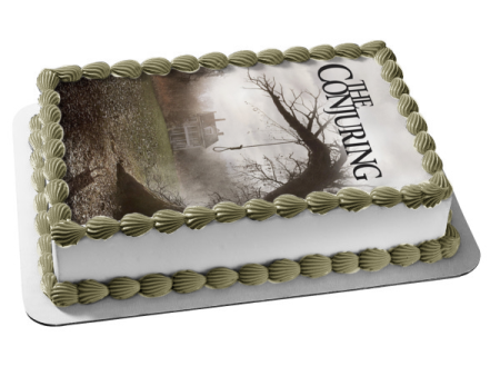 The Conjuring Movie Poster Edible Cake Topper Image ABPID53002 For Discount