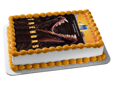 Tremors Movie Poster Edible Cake Topper Image ABPID52959 Cheap