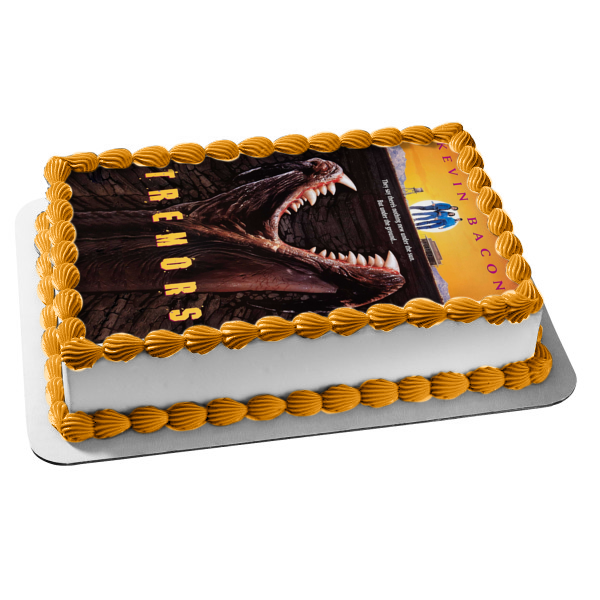 Tremors Movie Poster Edible Cake Topper Image ABPID52959 Cheap