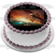 World of Warcraft MMO Gaming Dwarf Gryffon Edible Cake Topper Image ABPID52801 Discount