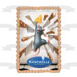 Disney Pixar Ratatouille Movie Poster Remy Knives Edible Cake Topper Image ABPID53000 Online Hot Sale