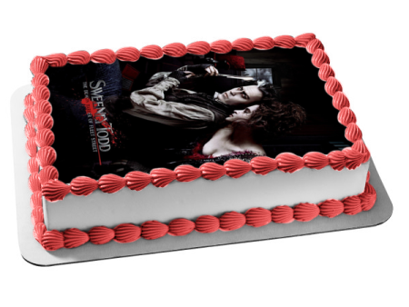 Sweeney Todd Musical Horror Movie Poster Mrs. Lovett Edible Cake Topper Image ABPID52964 Online