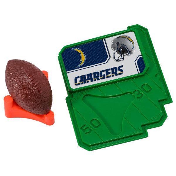 NFL Football & Tee DecoSet - Los Angeles Chargers Online Hot Sale