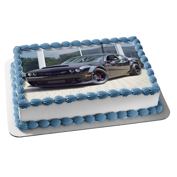 Dodge Demon Quarter Edible Cake Topper Image ABPID52820 Online Sale