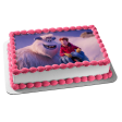 Smallfoot Yetti Snowman Movie Migo Percy Edible Cake Topper Image ABPID52975 For Discount