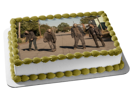 The Walking Dead World Beyond Zombies TV Show Edible Cake Topper Image ABPID52815 Discount